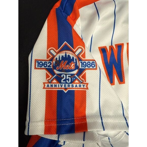 New York Met's Giveaway Mookie Wilson Vtg/Retro style Jersey Sz Medium Unisex - Picture 2 of 6